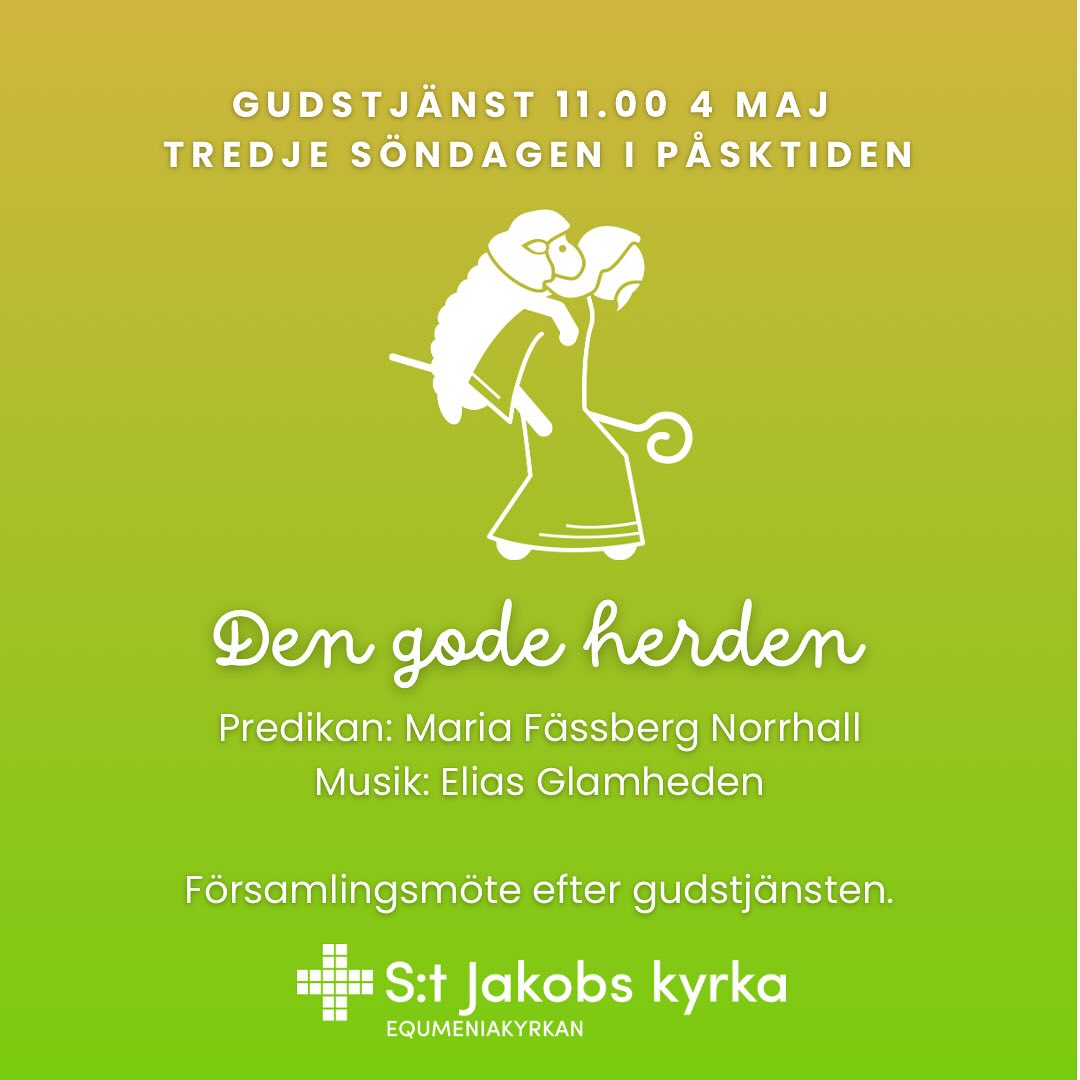 Välkommen på gudstjänst och församlingsmöte.